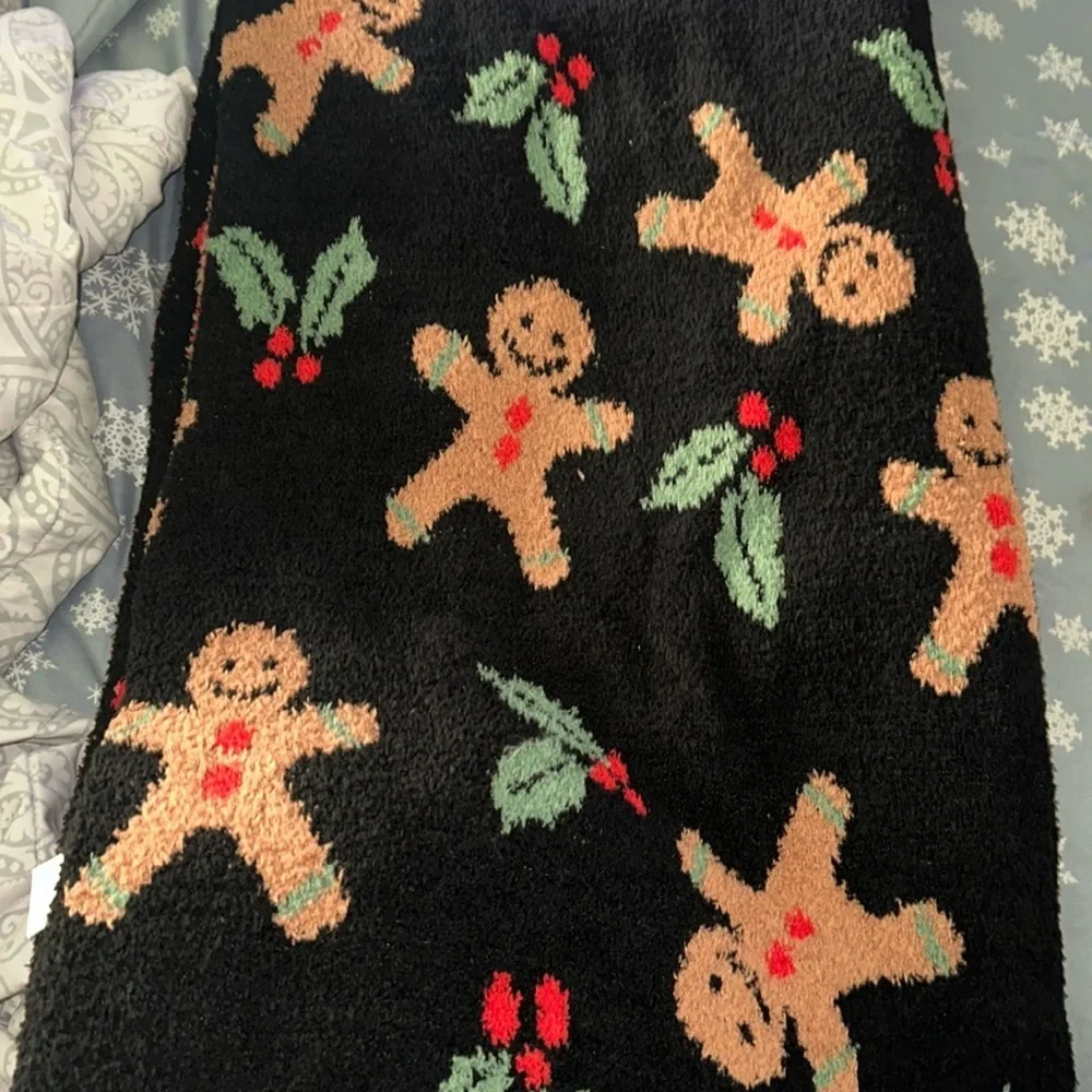 Christmas Gingerbread Man Blanket